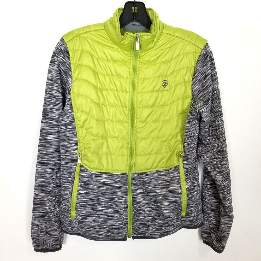 Ariat‎ Capistrano Jacket Women’s Size M Lime  Chaser Full Zip Medium Western